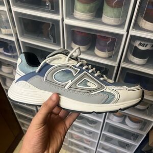Dior Men's Sneakers in Blue and Gray